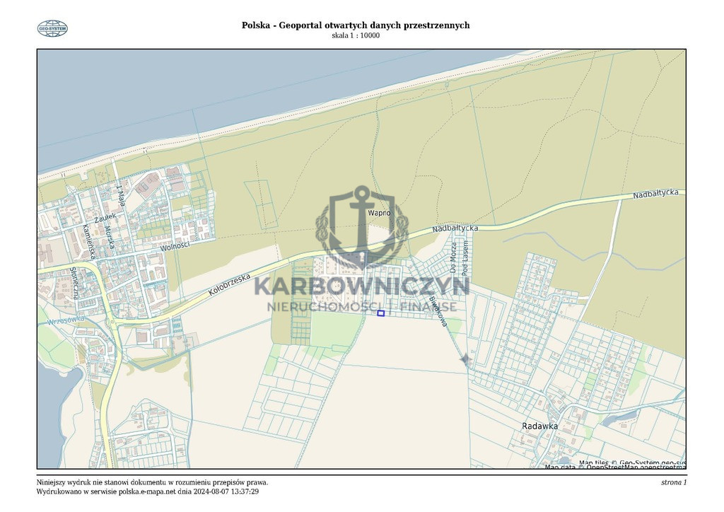Działka Sprzedaż Wrzosowo 4
