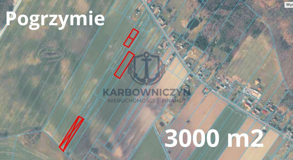 Działka Sprzedaż Pogrzymie 4