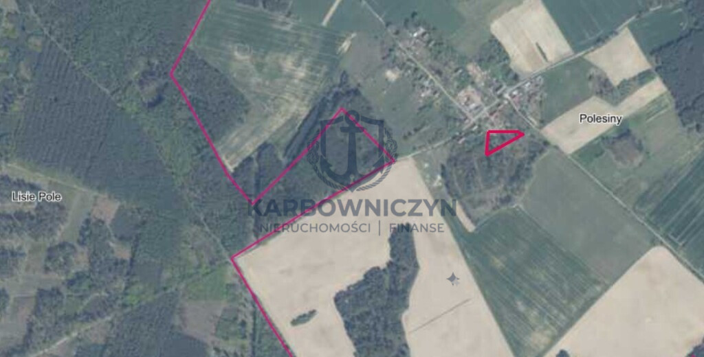 Działka Sprzedaż Polesiny 2