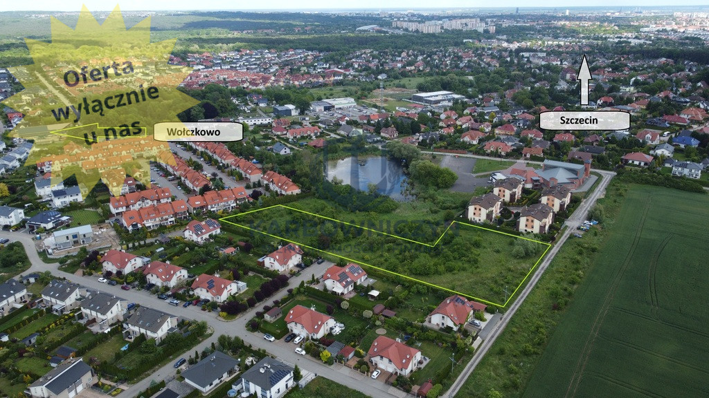 Działka Sprzedaż Szczecin Bezrzecze Herbaciana 1