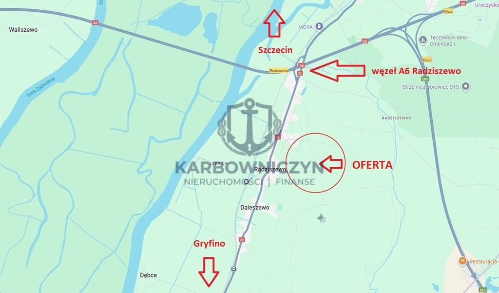 Działka Sprzedaż Radziszewo Liliowa 13
