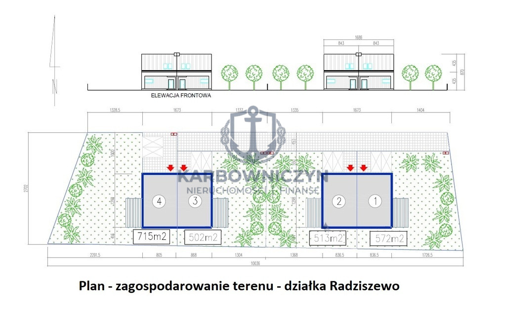 Działka Sprzedaż Radziszewo Liliowa 2