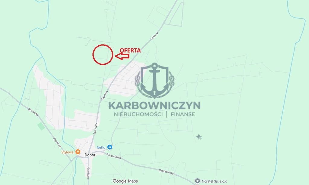 Działka Sprzedaż Dobra Graniczna 8