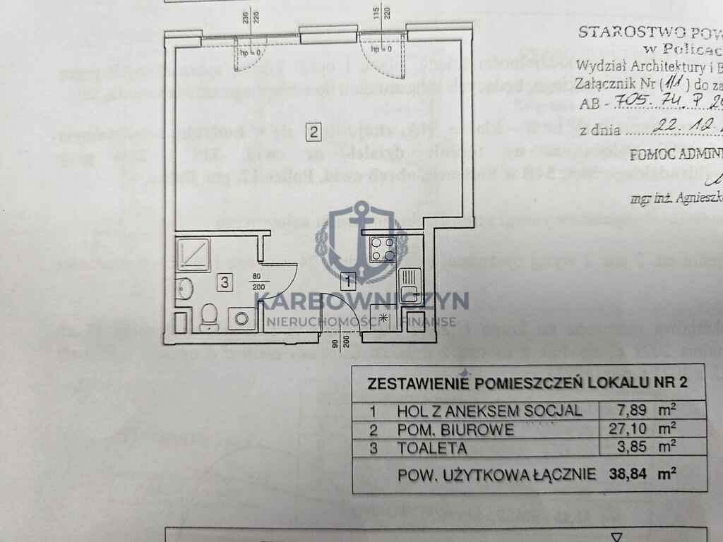 Mieszkanie Sprzedaż Police Józefa Piłsudskiego 4