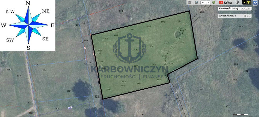 Działka Sprzedaż Sikory 6