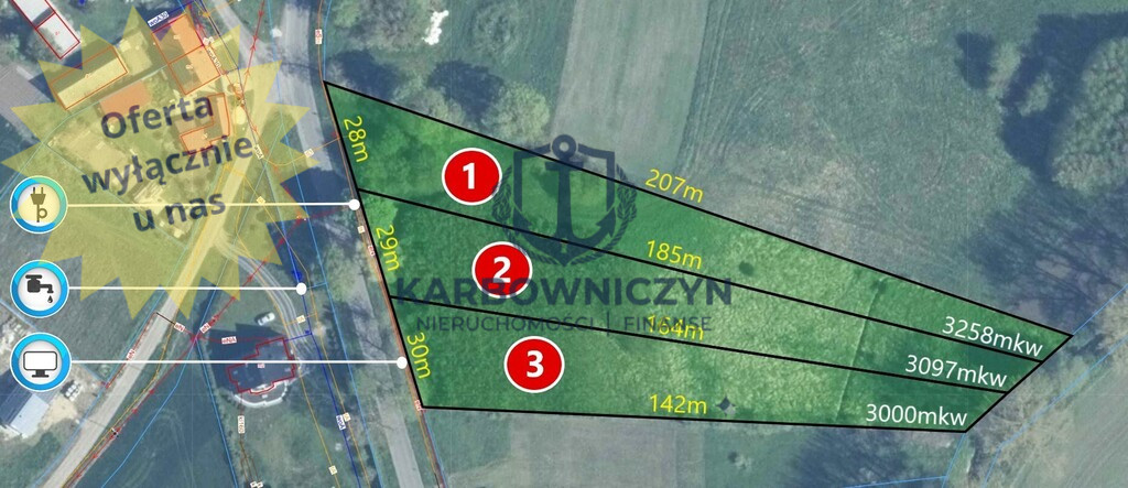 Działka Sprzedaż Stare Chrapowo 1