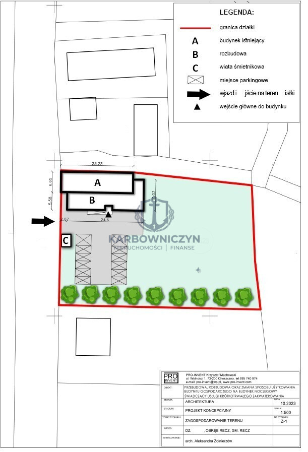 Działka Sprzedaż Recz Leśna 6