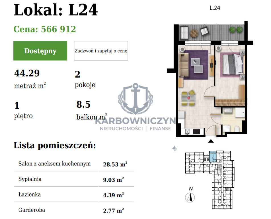 Mieszkanie Sprzedaż Grzybowo Nadmorska 7