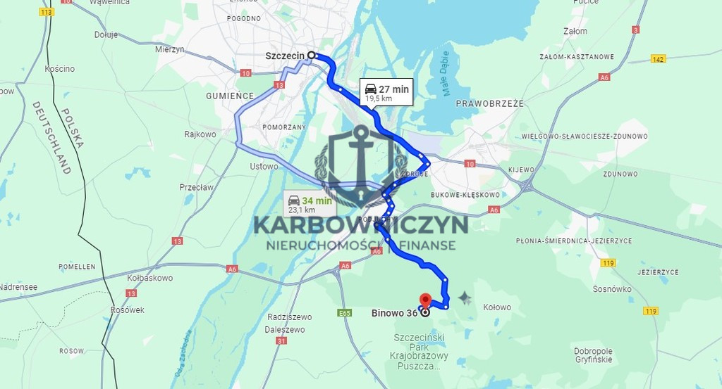Działka Sprzedaż Binowo 8