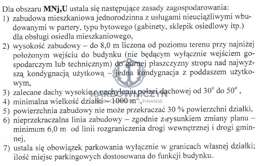 Działka Sprzedaż Morzyczyn Bursztynowa 11