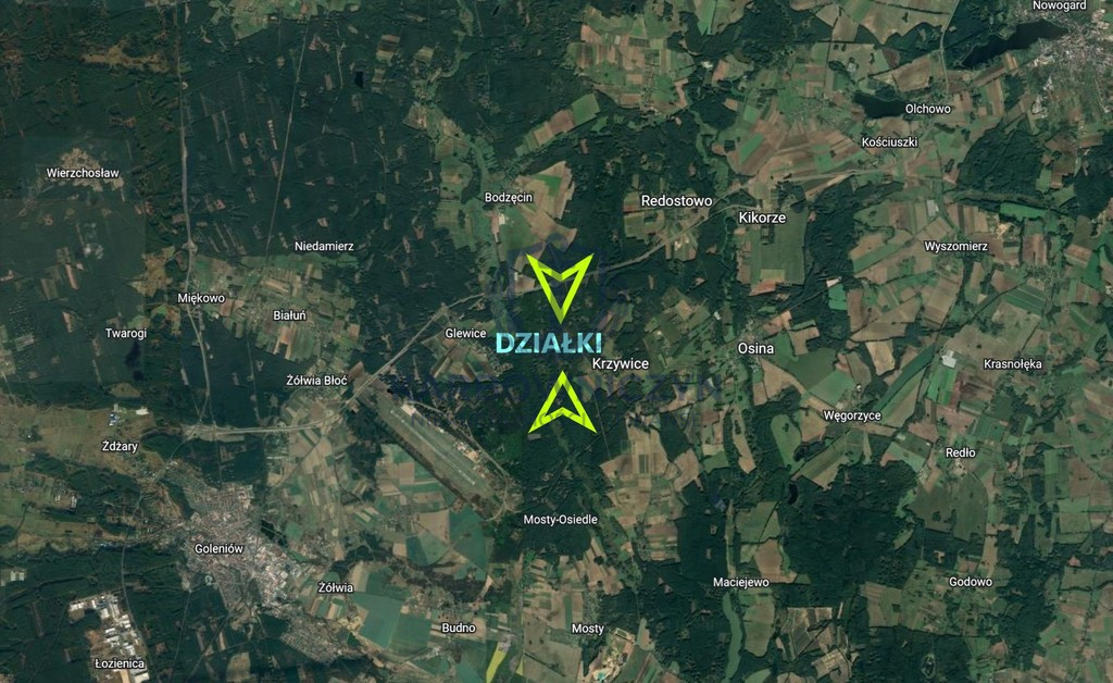 Działka Sprzedaż Krzywice 4