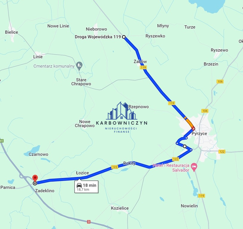 Działka Sprzedaż Ryszewko