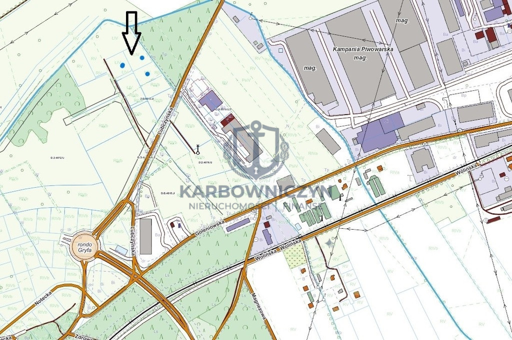 Działka Sprzedaż Szczecin Dąbie