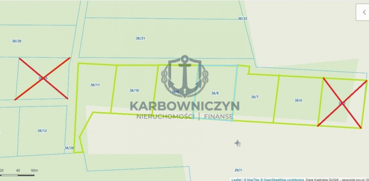 Działka Sprzedaż Komarowo 2