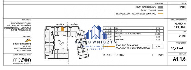 Mieszkanie Sprzedaż Szczecin Śródmieście Emilii Plater 3