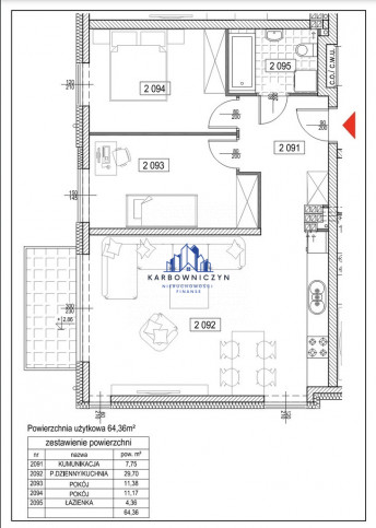 Mieszkanie Sprzedaż Szczecin Bukowo Kordiana 8