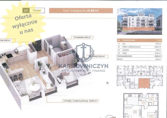 Mieszkanie Sprzedaż Szczecin Stołczyn 1