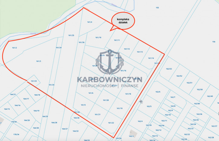 Działka Sprzedaż Skórka Wiśniowa 1