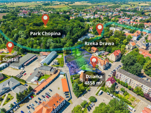 Działka Sprzedaż Drawsko Pomorskie Obrońców Westerplatte 1