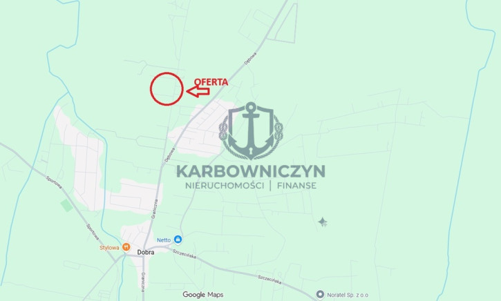 Działka Sprzedaż Dobra Graniczna 8