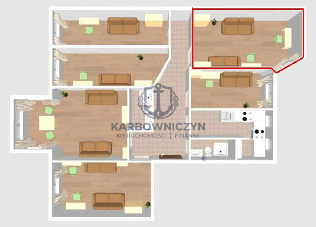 Mieszkanie Wynajem Szczecin Centrum al.&nbsp;Piastów 9