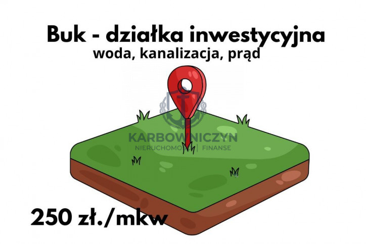 Działka Sprzedaż Buk 1