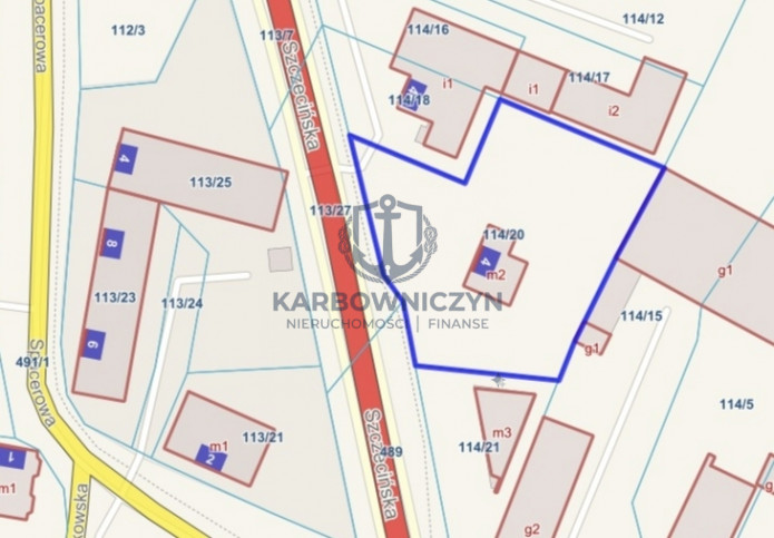 Działka Sprzedaż Pilchowo Szczecińska 2