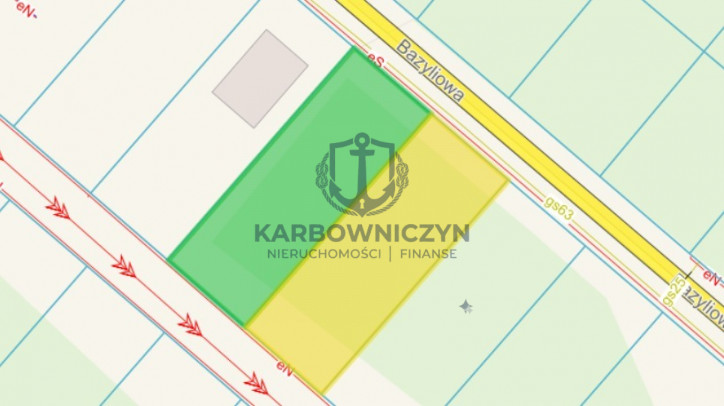 Działka Sprzedaż Bezrzecze Bazyliowa 2