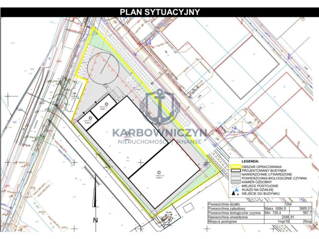 Działka Sprzedaż Szczecin Dąbie Lubczyńska 2