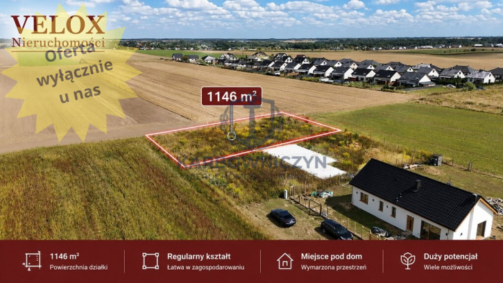 Działka Sprzedaż Grzędzice Konwaliowa 1