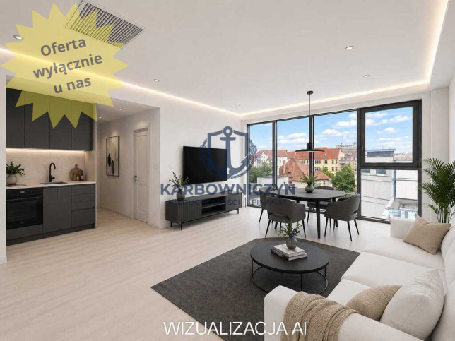 Mieszkanie Sprzedaż Szczecin Śródmieście-Centrum Mieczysława Niedziałkowskiego 1