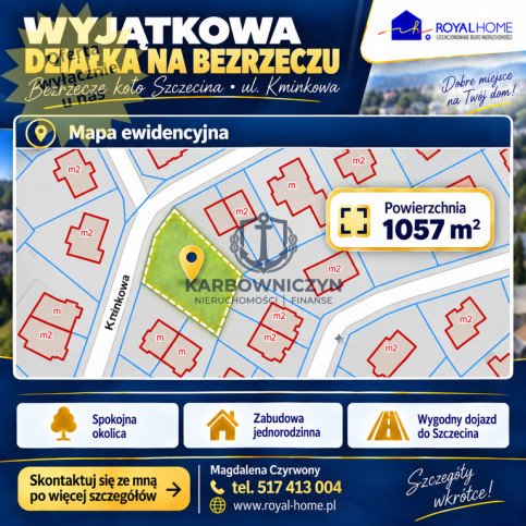 Działka Sprzedaż Bezrzecze 1