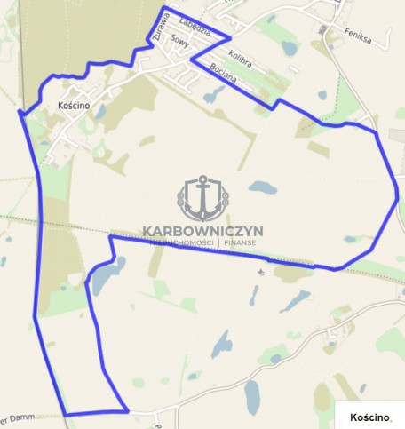 Działka Sprzedaż Kościno 1