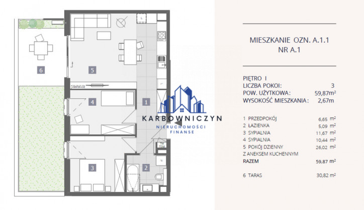 Mieszkanie Sprzedaż Szczecin Dąbie Przestrzenna 1